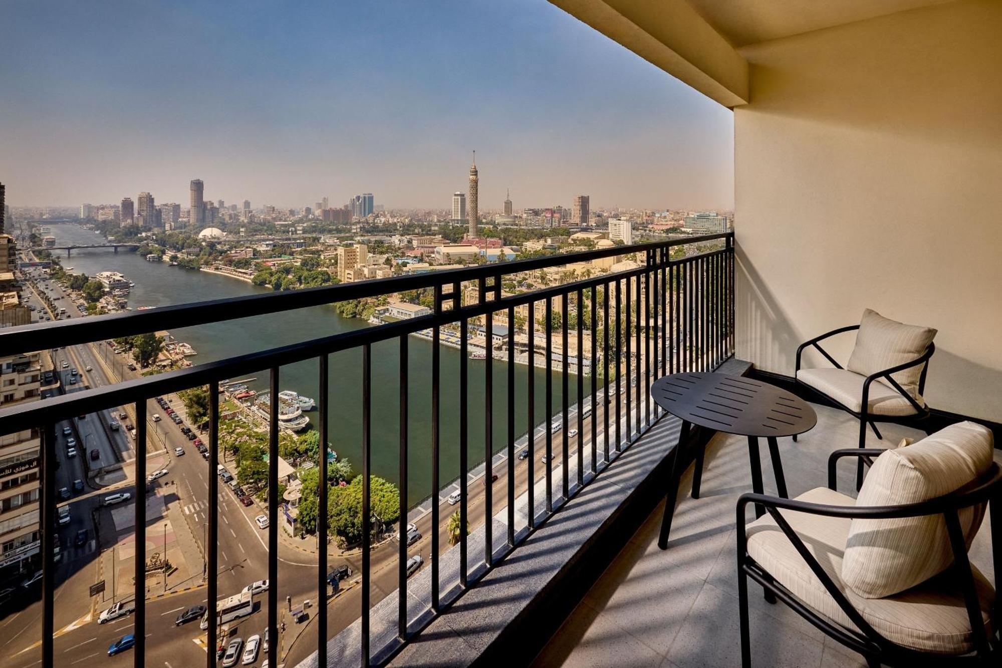 Sheraton Cairo Hotel & Casino Giza Zewnętrze zdjęcie View from a balcony